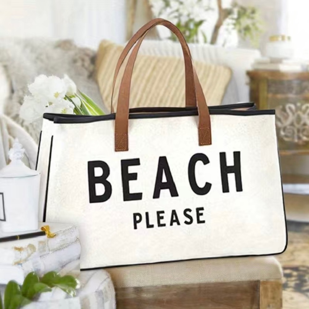 Beach Please Tote Bag